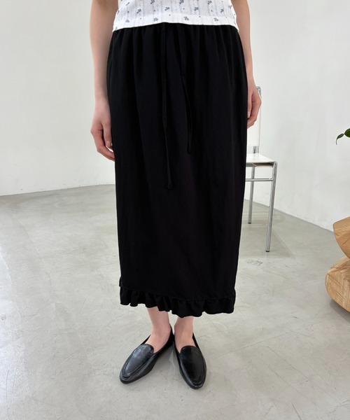 FUULLY STUDIO スカート フリルミディスカート : ZOZOTOWN Yahoo!店