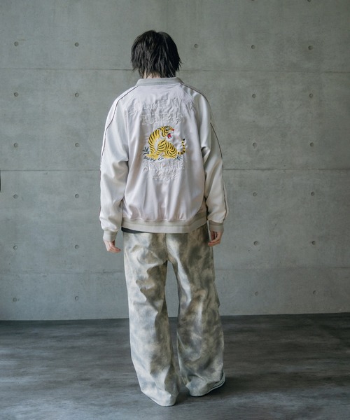 「RATTLE TRAP」 スカジャン M ブラック メンズ_画像5