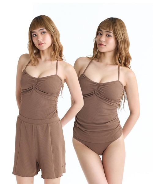 ROXY（ロキシー） 水着 ROXY WAVELET 3点セット キュロット付きセット