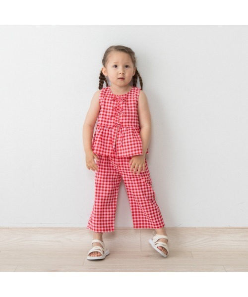 ブラウス シャツ 「5/8(金)発売」FirstCloset×mioさん セットアップ