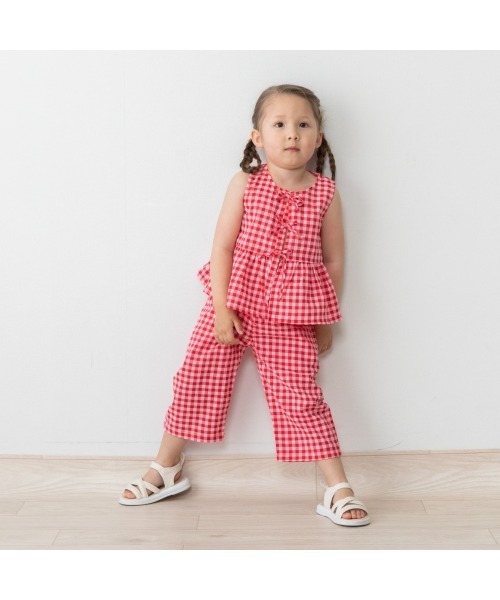ブラウス シャツ 「5/8(金)発売」FirstCloset×mioさん セットアップ