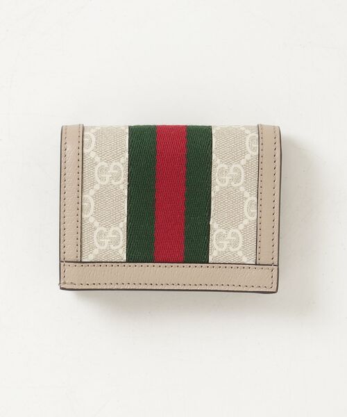「GUCCI」 オフィディア GG 財布 - ベージュ レディース_画像2