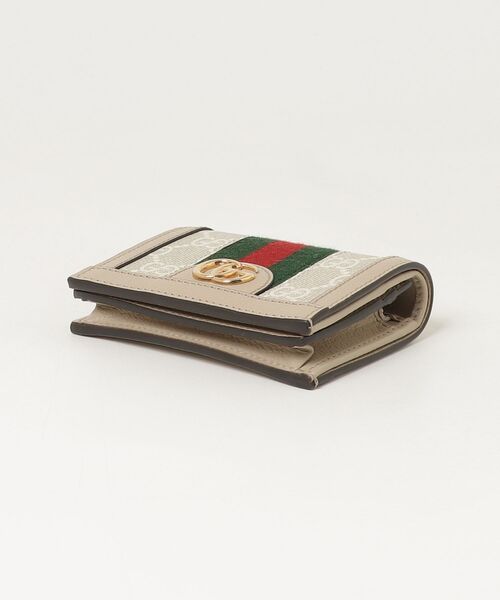「GUCCI」 オフィディア GG 財布 - ベージュ レディース_画像3