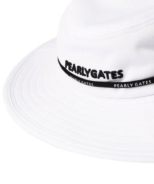 PEARLY GATES ストローハット ホワイト PEARLY GATES（パーリーゲイツ） キャップ 帽子 メンズ クールマックス