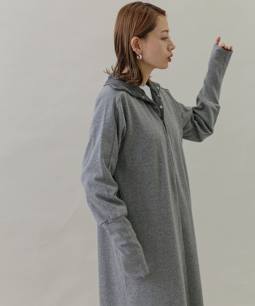 「URBAN RESEARCH Sonny Label」 長袖ワンピース FREE ブラック レディース_画像3