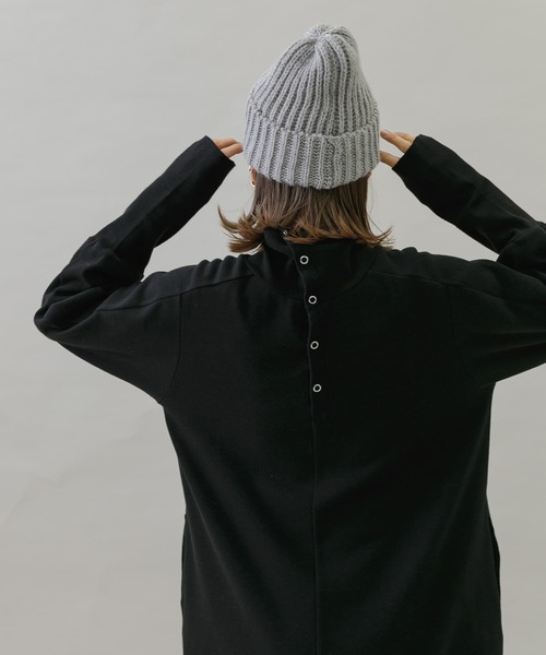 「URBAN RESEARCH Sonny Label」 長袖ワンピース FREE ブラック レディース_画像4