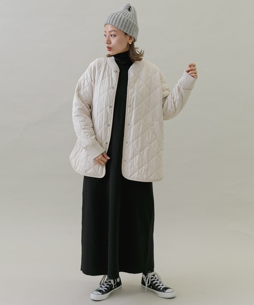 「URBAN RESEARCH Sonny Label」 長袖ワンピース FREE ブラック レディース_画像8