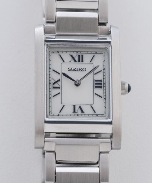 美品 稼働 SEIKO メンズ デイデイト 腕時計 ドルチェ ソーラー シルバー SEIKO（セイコー） 腕時計 レディース コラボレーション ソーラー