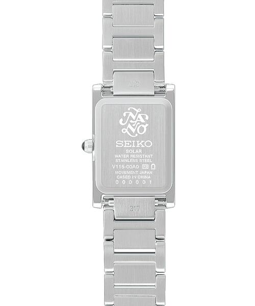 美品 稼働 SEIKO メンズ デイデイト 腕時計 ドルチェ ソーラー シルバー SEIKO（セイコー） 腕時計 レディース コラボレーション ソーラー