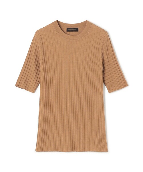 TOMORROWLAND collection ニット セーター カシミヤシルクリブ ハーフ