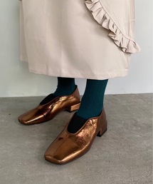 SANseLF パンプス SANSeLF パンプス Se メタリックフラットシューズ sans1