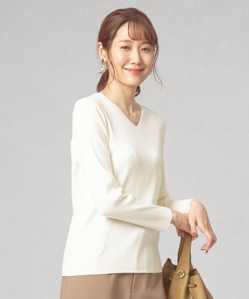 大得価格安 ニット <closet story(クローゼットストーリー)>リブ Vネックニット -ウォッシャブル- ZOZOTOWN PayPayモール店 - 通販 - PayPayモール 超激安特価