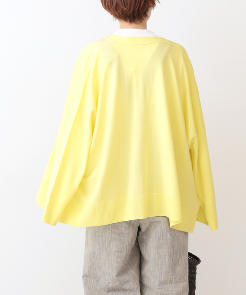 IENA（イエナ） カーディガン ストレッチキュプラVネックカーディガン