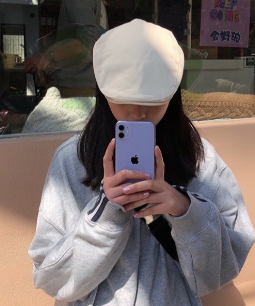 Mangrove（マングローブ） 帽子 ベレー帽 カラーハンチング レディース