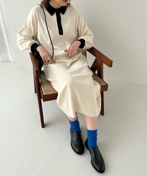 ワンピース ニットポロワンピース Zozotown Yahoo 店 通販 Yahoo ショッピング
