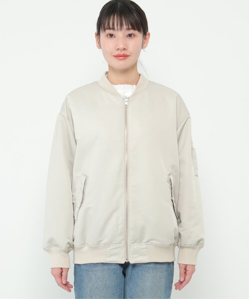 ikka（イッカ） ma1 ma-1 2WAYキルトMA-1 レディース : ZOZOTOWN Yahoo