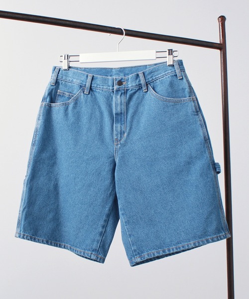 d.l.a. JEANS グリッター デニムショートパンツ　２３インチ Dickies ジーンズ 「Dickies」DX401MODEL デニムショートパンツ