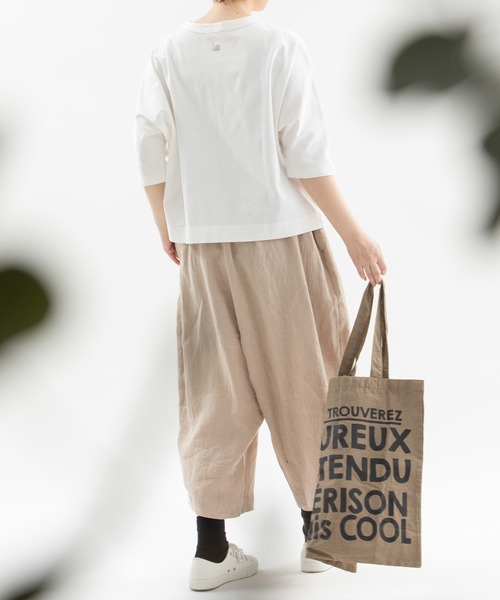 nop de nod tシャツ Cloche USコットン5分袖Tシャツ レディース