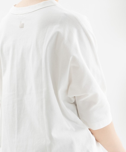 nop de nod（ノップドゥノッド） tシャツ 半袖 Cloche USコットン5分袖