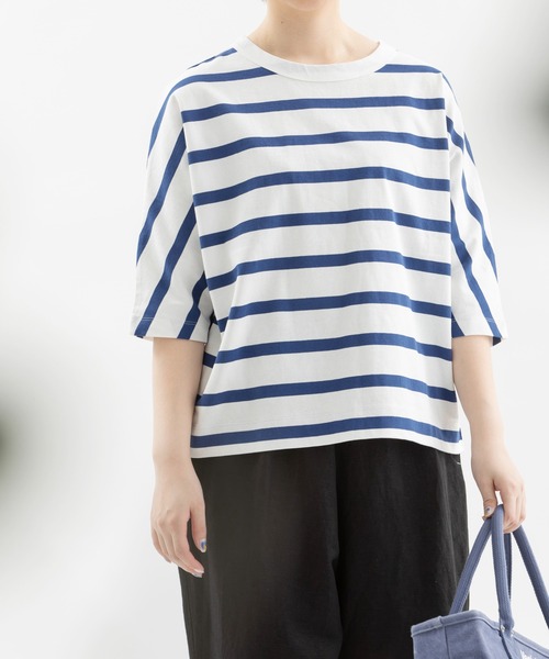 nop de nod（ノップドゥノッド） tシャツ 半袖 Cloche USコットン5分袖
