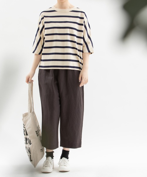 nop de nod tシャツ Cloche USコットン5分袖Tシャツ レディース