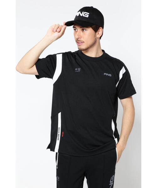 PING tシャツ 「PING APPAREL」アドエルムダブルフェイス