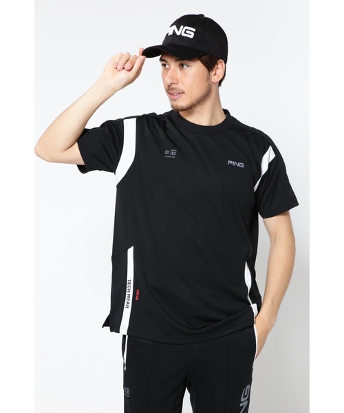 PING tシャツ 「PING APPAREL」アドエルムダブルフェイス