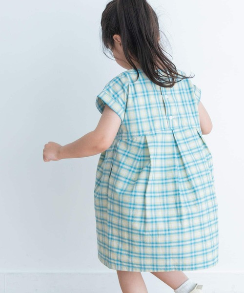 familiar ワンピース 80 グリーン チェック 長袖 女の子 ジャンパースカート | ファミリア公式サイト