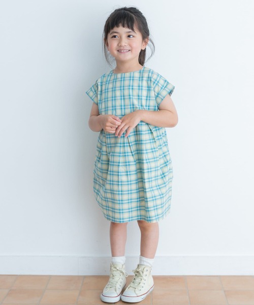 近年モデル✨バーバリー ノバチェックストライプワンピース キッズ女の子 現行タグ URBAN RESEARCH DOORS ワンピース カラーチェックワンピース