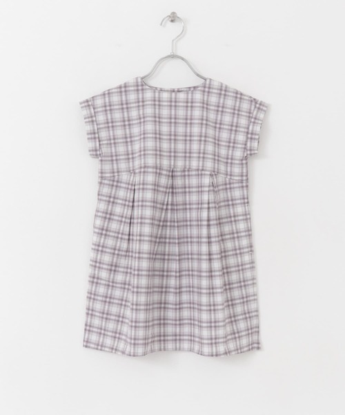 URBAN RESEARCH DOORS ワンピース カラーチェックワンピース