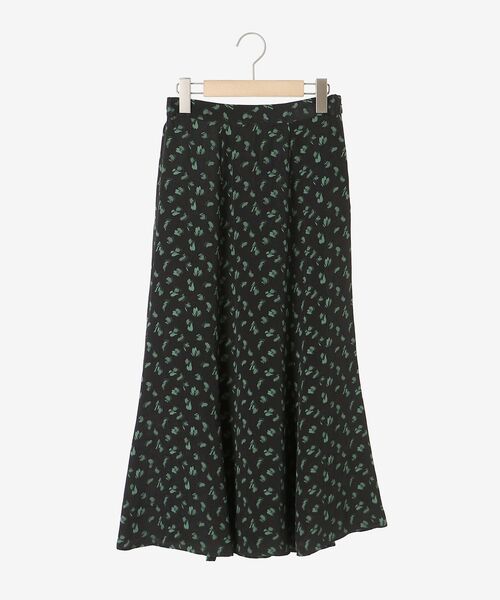 le.coeur blanc（ルクールブラン） スカート フラワージャガード