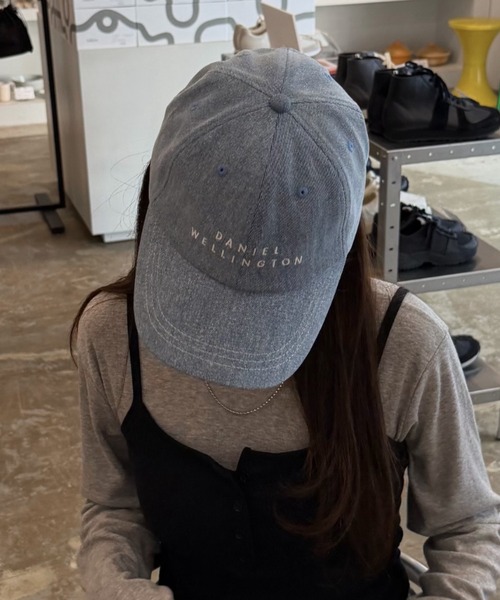 キャップ 帽子 ダニエルウェリントン ロゴ刺繍 ベースボールキャップ レディース メンズの画像