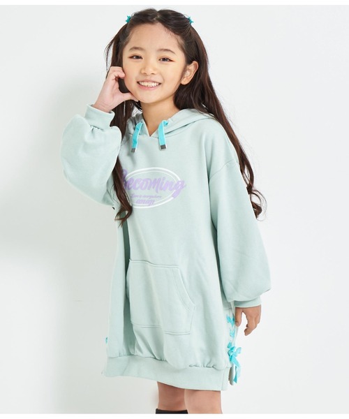 ANAP kids（アナップキッズ） ワンピース ベロアリボンスピンドル