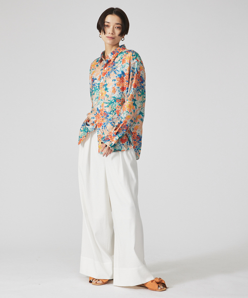 qualite（カリテ） パンツ グルカタックワイドパンツ レディース