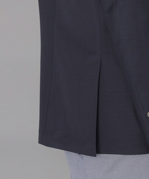 ジャケット テーラードジャケット 「LEON掲載」「DORMEUIL/ドーメル」「SUPER LITE TONIK」シングルボタンブレザー メンズの画像