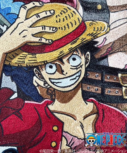 スカジャン メンズ 「ONE PIECE×絡繰魂/ワンピース×カラクリダマシイ」最悪の世代 三船長リバーシブルスカジャン｜zozo｜12