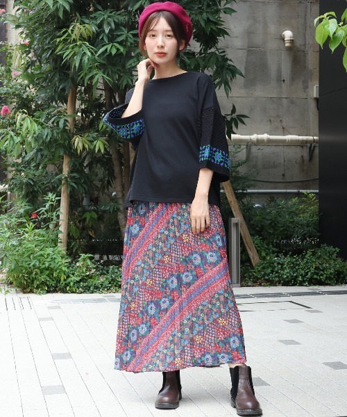 チチカカ（TITICACA） 帽子 ベレー帽 ラメ刺繍ベレー レディース