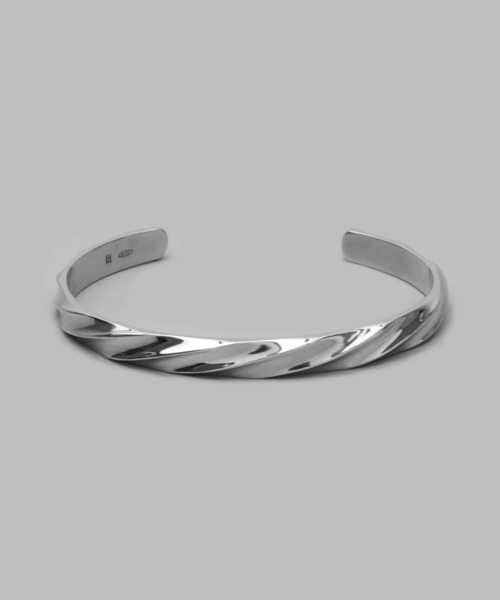 Hバングル LION HEART バングル LH for Gift ツイストtecバングル/シルバー