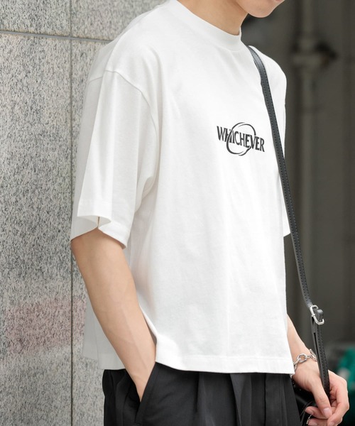 SENSE OF PLACE by URBAN RESEARCH tシャツ ロゴグラフィックボクシーT
