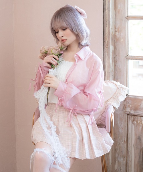 DearMyLoveRose（ディアマイラブローズ） ブラウス シャツ パール