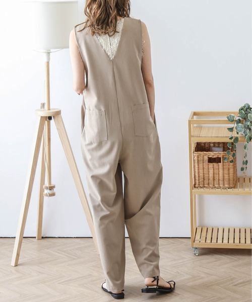 SUGAR BISKET オールインワン フロントジップオールインワン