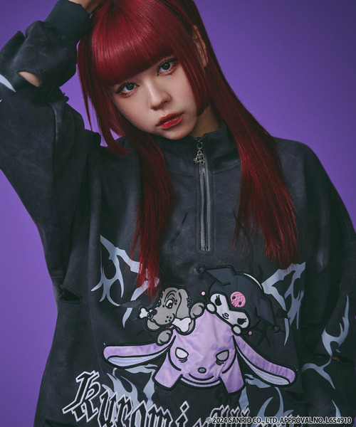 GALFY トレーナー スウェット 「GALFY/ガルフィー」×「KUROMI