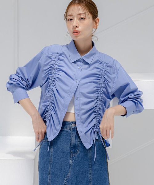 LAKOLE（ラコレ） ブラウス シャツ ドロストシャツ長袖 / 142585
