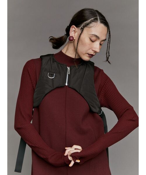 UN3D.（アンスリード） ワンピース I LINE KT OP / アイラインニット