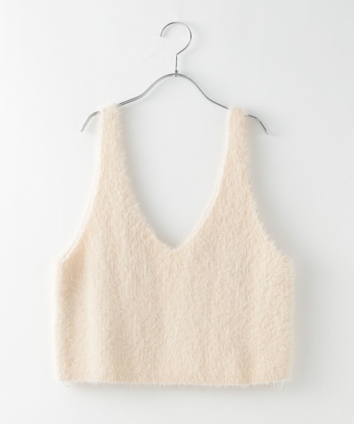 GLOBAL WORK（グローバルワーク） タンクトップ 肌着 ラメニット