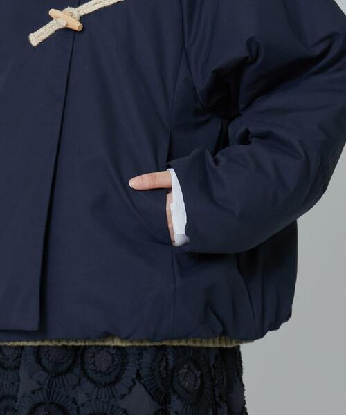 LOISIR ショート丈ダウンコート LOISIR ダウンコート ダウンジャケット リサイクルダウンジャケット