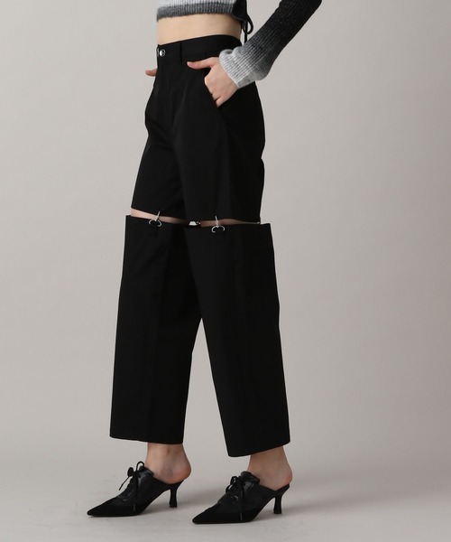 FOREVER21 パンツ 「2024FW」2WAYワイドパンツ レディース