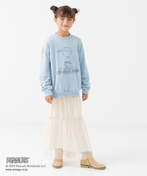 PEANUTS スヌーピー スウェット PEANUTS トレーナー 75周年限定 / ピーナッツ スヌーピー キッズ