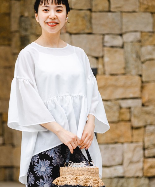 ITEMS URBANRESEARCH 「ITEMS URBANRESEARCH」 7分袖ブラウス