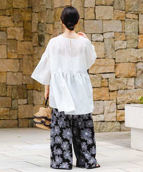 ITEMS URBANRESEARCH 「ITEMS URBANRESEARCH」 7分袖ブラウス